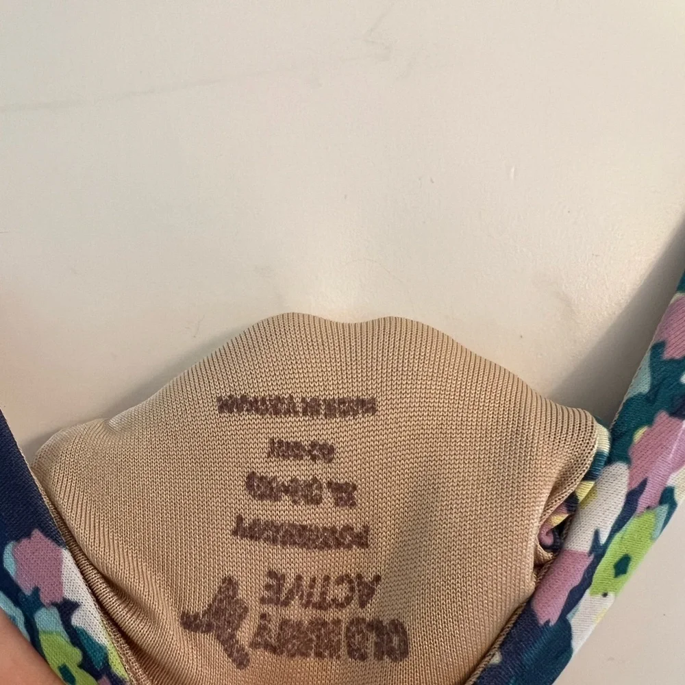 Old Navy active girls floral sports bra tank